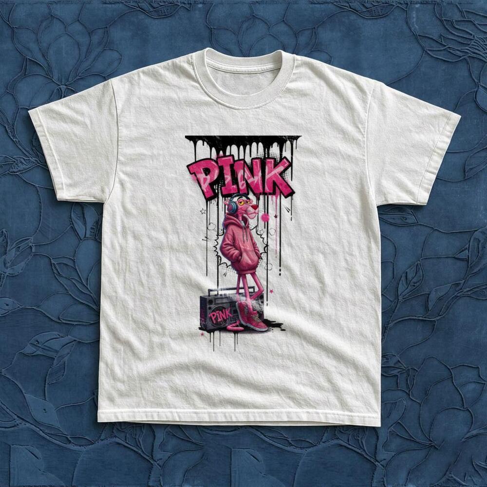 Gildan Panther Graffiti Boombox T-Shirt